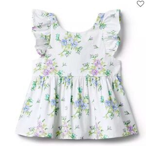 Janie and Jack 100048800 Floral Seersucker Top NWT size 2T